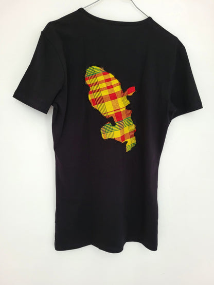Tee-shirt Martinique brodé noir
