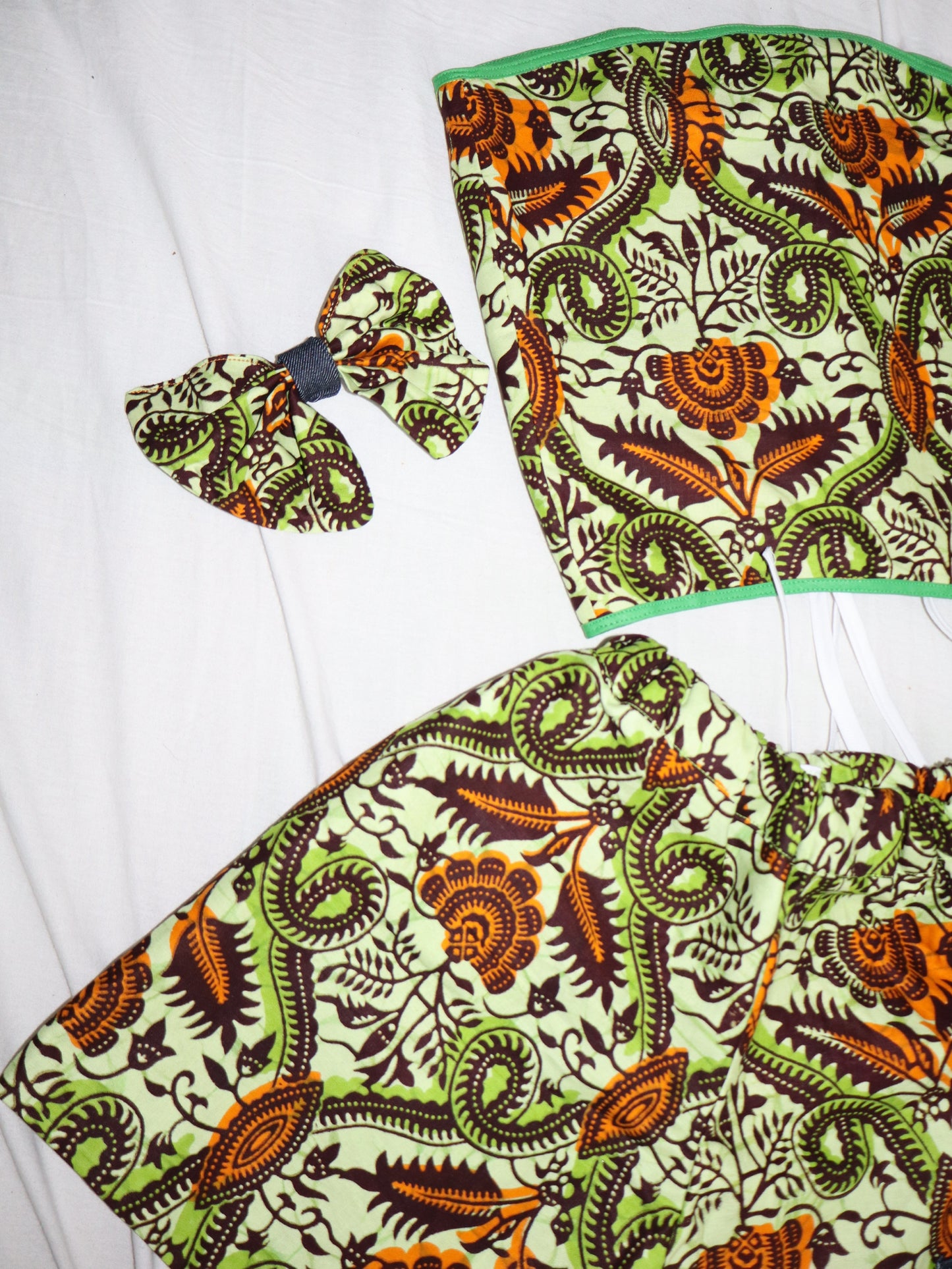 Bustier wax vert